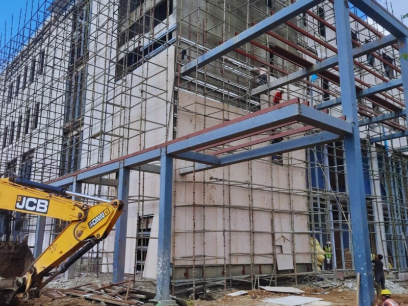Pre-engineered building hospital Manipur – 1
