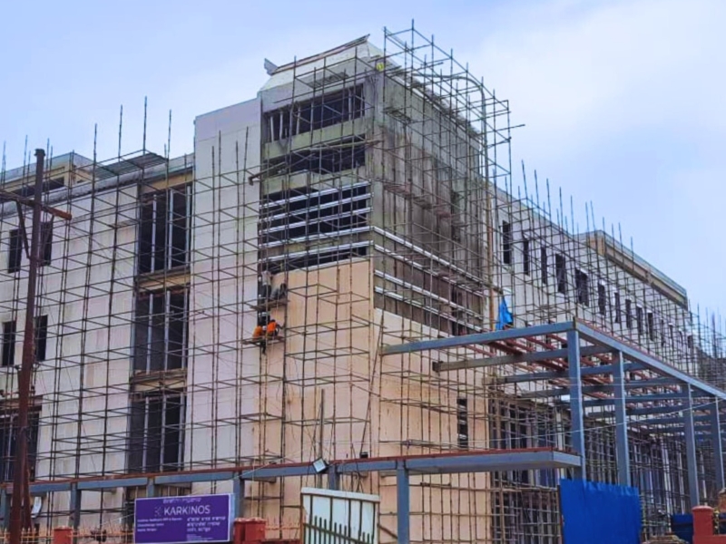 Pre-engineered building hospital Manipur – 2